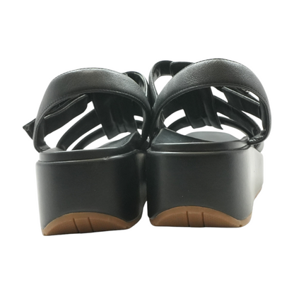 Black Flat Sandals