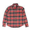 Red Plaid Flannel Button Down