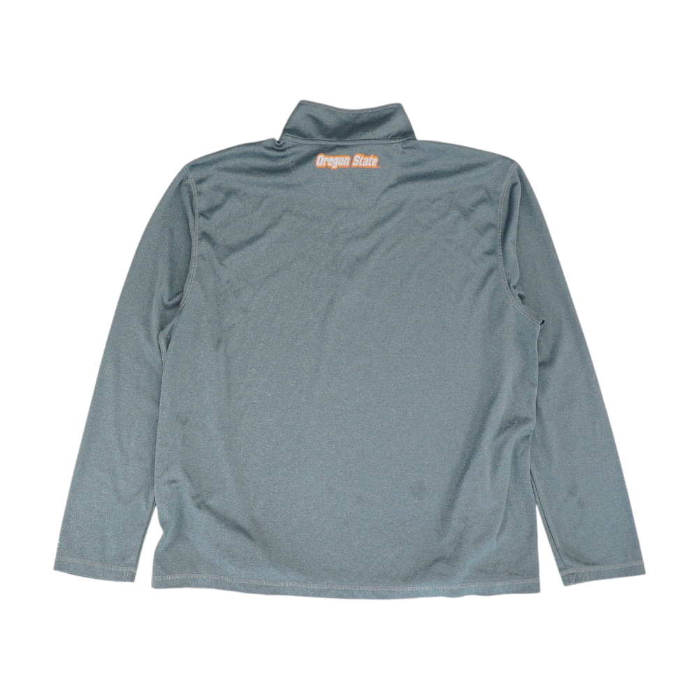 Gray Oregon State Beavers Solid 1/4 Zip Pullover – Unclaimed Baggage