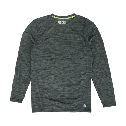 Gray Solid Active T-Shirt