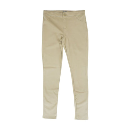 Khaki Solid Pants