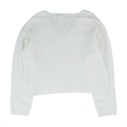 White Pullover Sweater