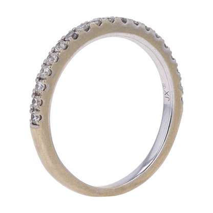 1/4 ctw 14K White Gold Diamond Band Ring