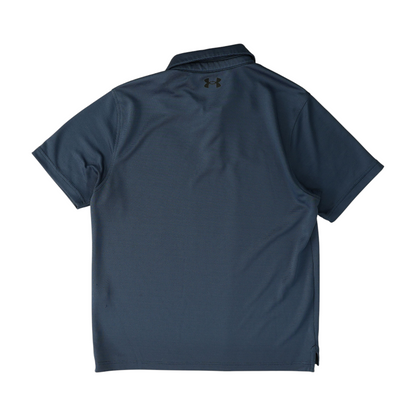 Navy Solid Short Sleeve Polo