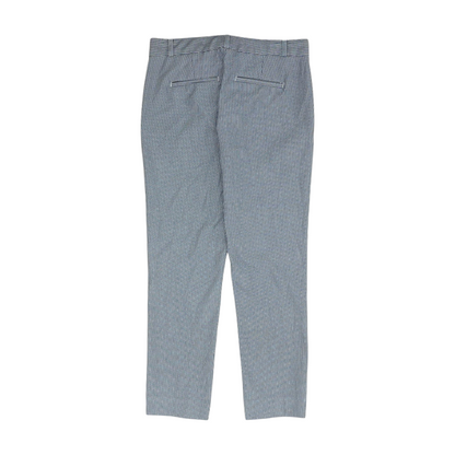 Blue Petite Striped Regular Pants
