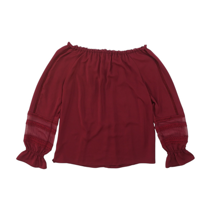 Maroon Blouse