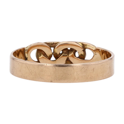 18K Yellow Gold Band Ring