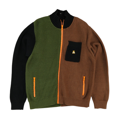 Multi Color Block Jacket