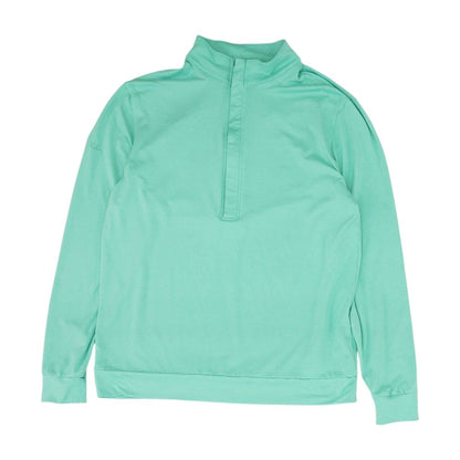 Green 1/4 Zip Pullover