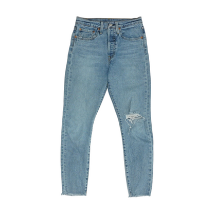 501 Blue Straight Jeans