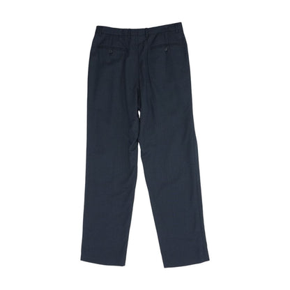 Black Solid Dress Pants