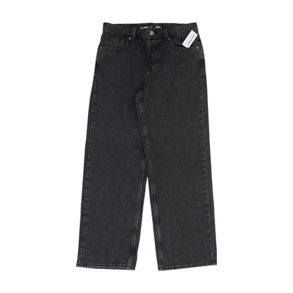 Black Solid Jeans