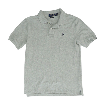 Gray Short Sleeve Polo
