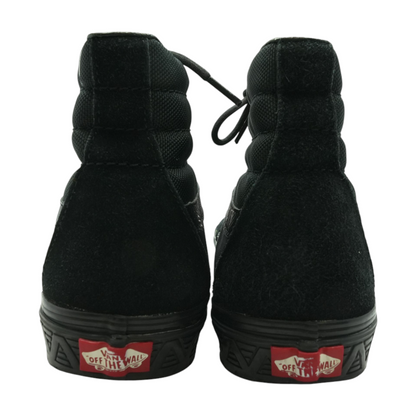 Black High-Top Athletic Shoes