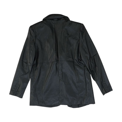 Black Solid Blazer