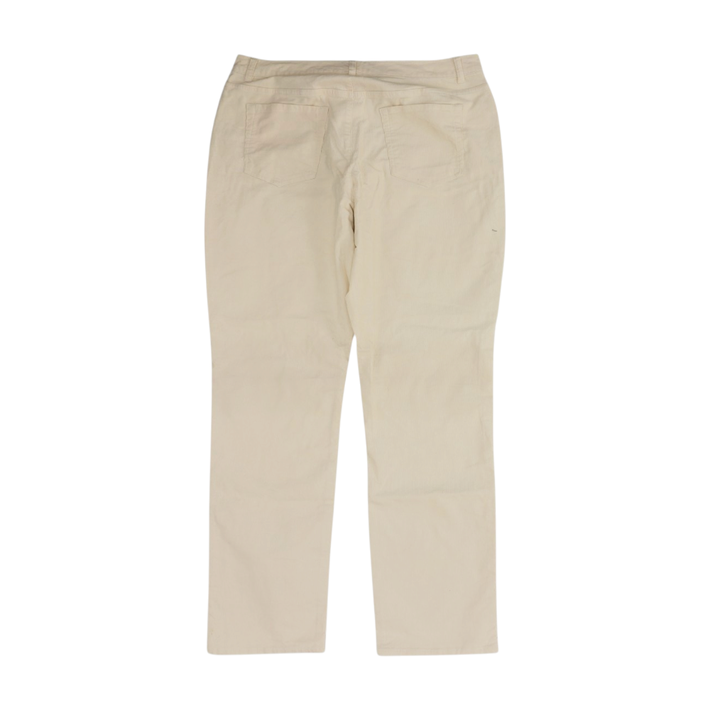 Coldwater Creek Cream Straight Pants – Image 2