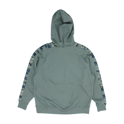 Olive Solid Hoodie Pullover