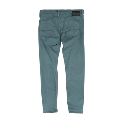Blue Tapered Pants