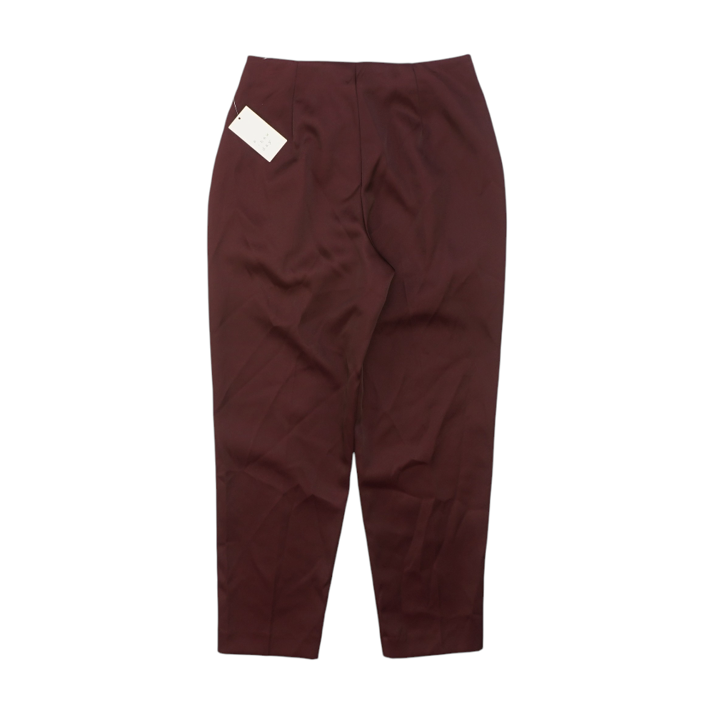 Burgundy Regular Pants