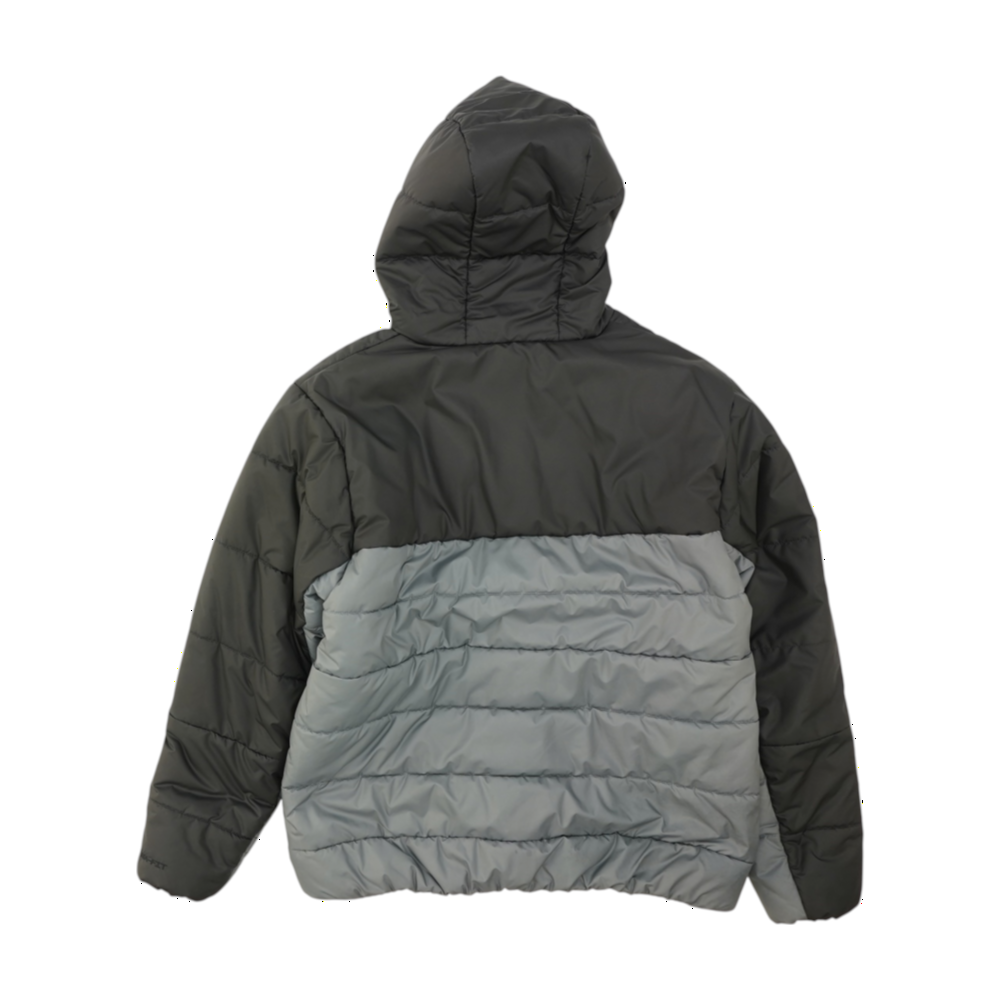 Gray Color Block Jacket
