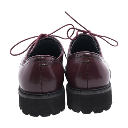 Burgundy Leather Derby/oxford Dress Shoes