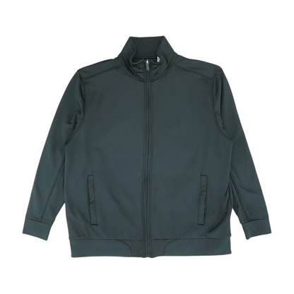 Black Solid Active Jacket