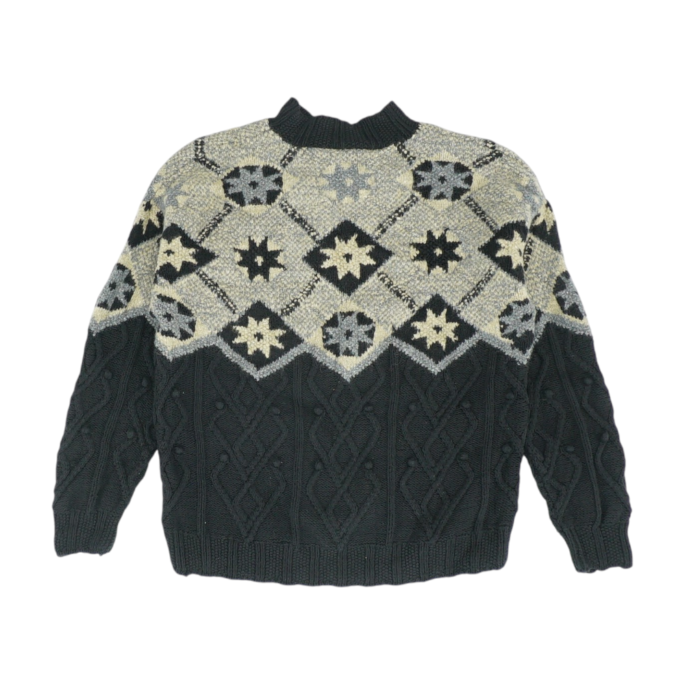 Vintage Multi Graphic Pullover Sweater
