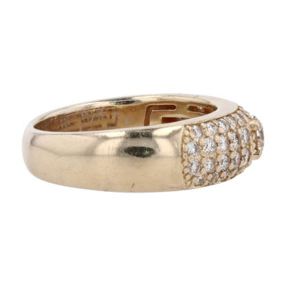 9/10 ctw 14K Yellow Gold Diamond Band Ring – Image 4