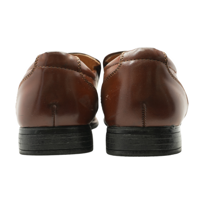 Brown Slip-On Dress Shoes