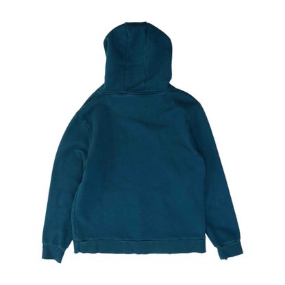 Teal Solid Hoodie Pullover