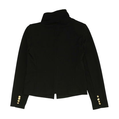 Black Solid Blazer
