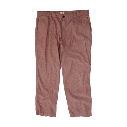 Red Regular Pants