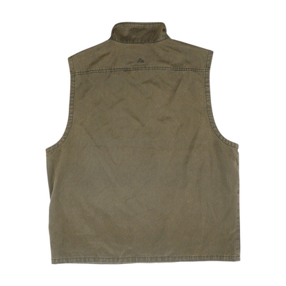 Brown Solid Vest