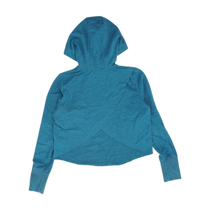 Teal Solid Hoodie Pullover