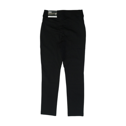 Black Petite Straight Pants