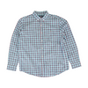 Blue Plaid Long Sleeve Button Down