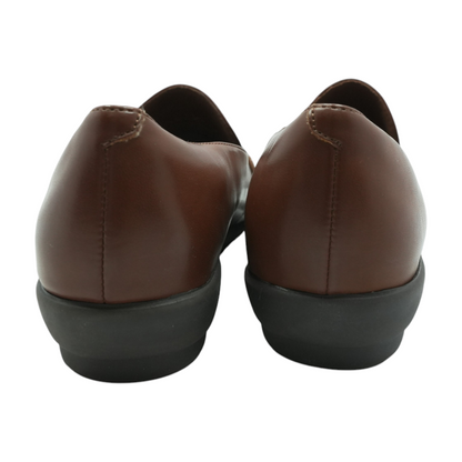 Brown Slip-On Flats