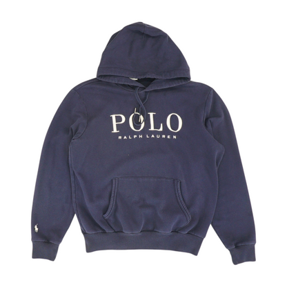 Navy Solid Hoodie Pullover