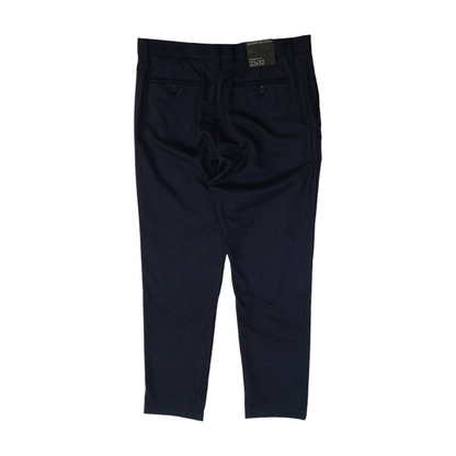 Navy Tapered Pants