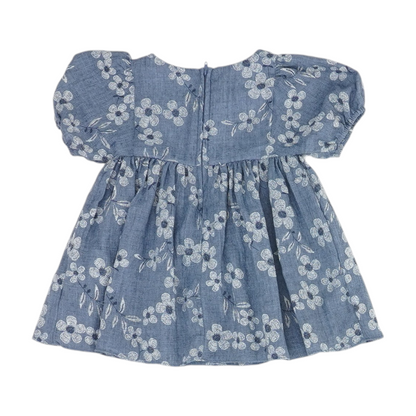 Blue Floral Dress