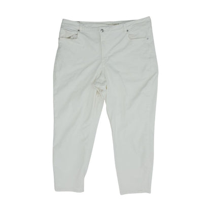 White High Rise Jeans