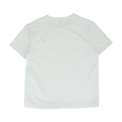 White Solid T-Shirt