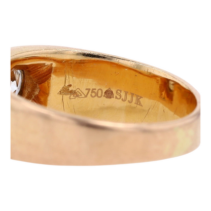 3/4 ctw 18K Yellow Gold Diamond Fashion Ring