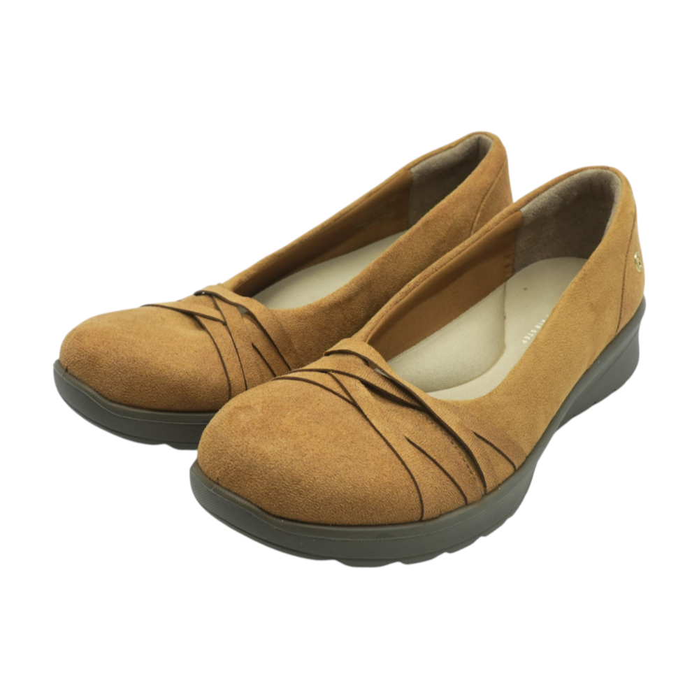 Brown Slip-On Flats