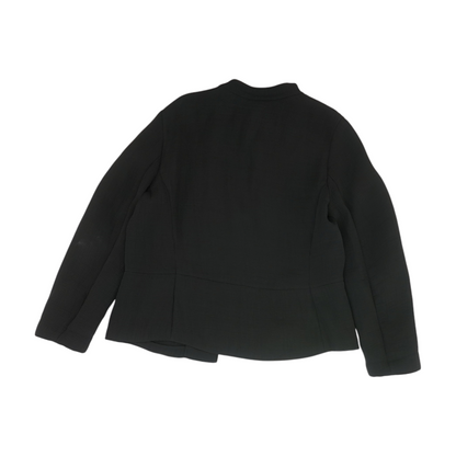 Black Solid Blazer
