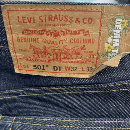 Navy Floral Classic Jeans