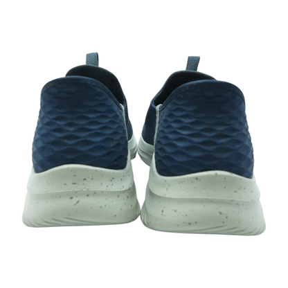 Navy Low-Top Athletic Shoes
