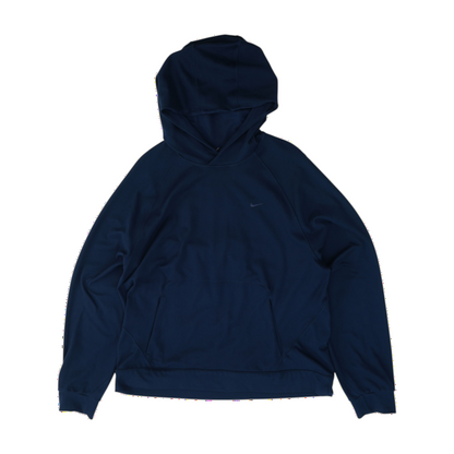 Navy Solid Hoodie Pullover