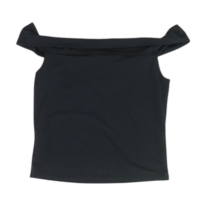 Black Cropped Blouse