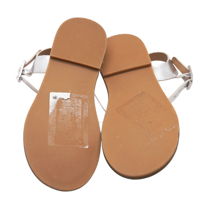 Silver Sandals Shoes